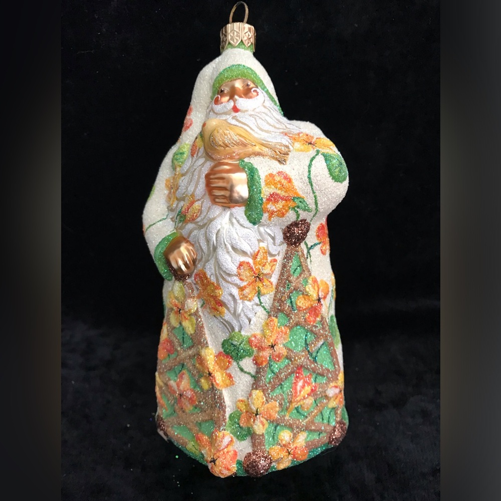 Patricia Breen Santa Ornament